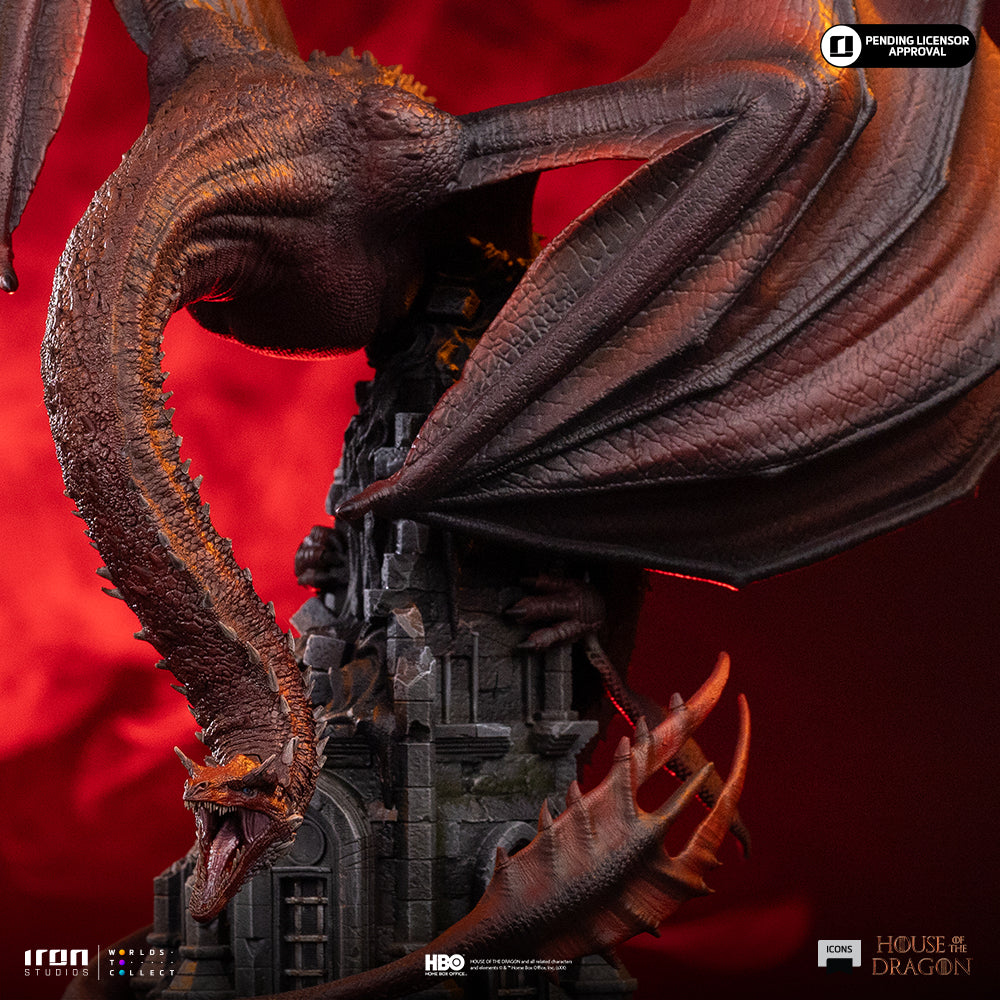 Pre-Order - Caraxes - House of the Dragon - Icons - Iron Studios