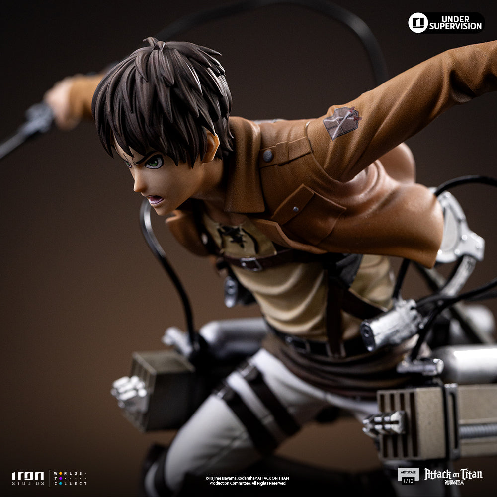 Pre-Order - Statue Eren Jaeger - Attack on Titan - Art Scale 1/10 - Iron Studios