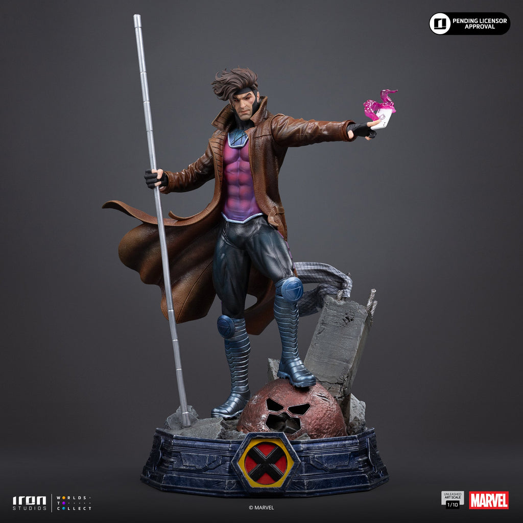 Pre-Order - Statue Gambit Unleashed - X-Men - Art Scale 1/10 - Iron Studios