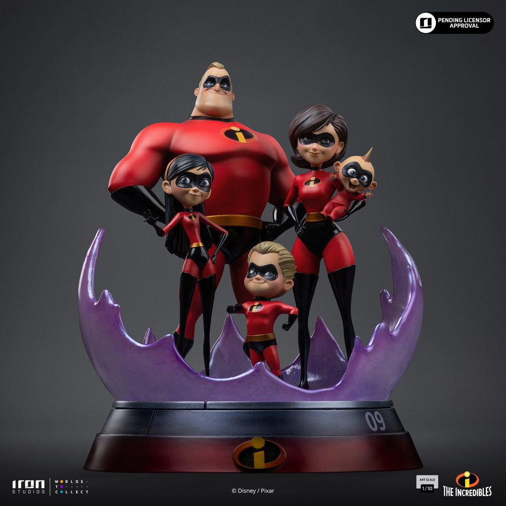 Pre-Order - Statue The Incredibles Diorama - The Incredibles - Art Scale 1/10 - Iron Studios