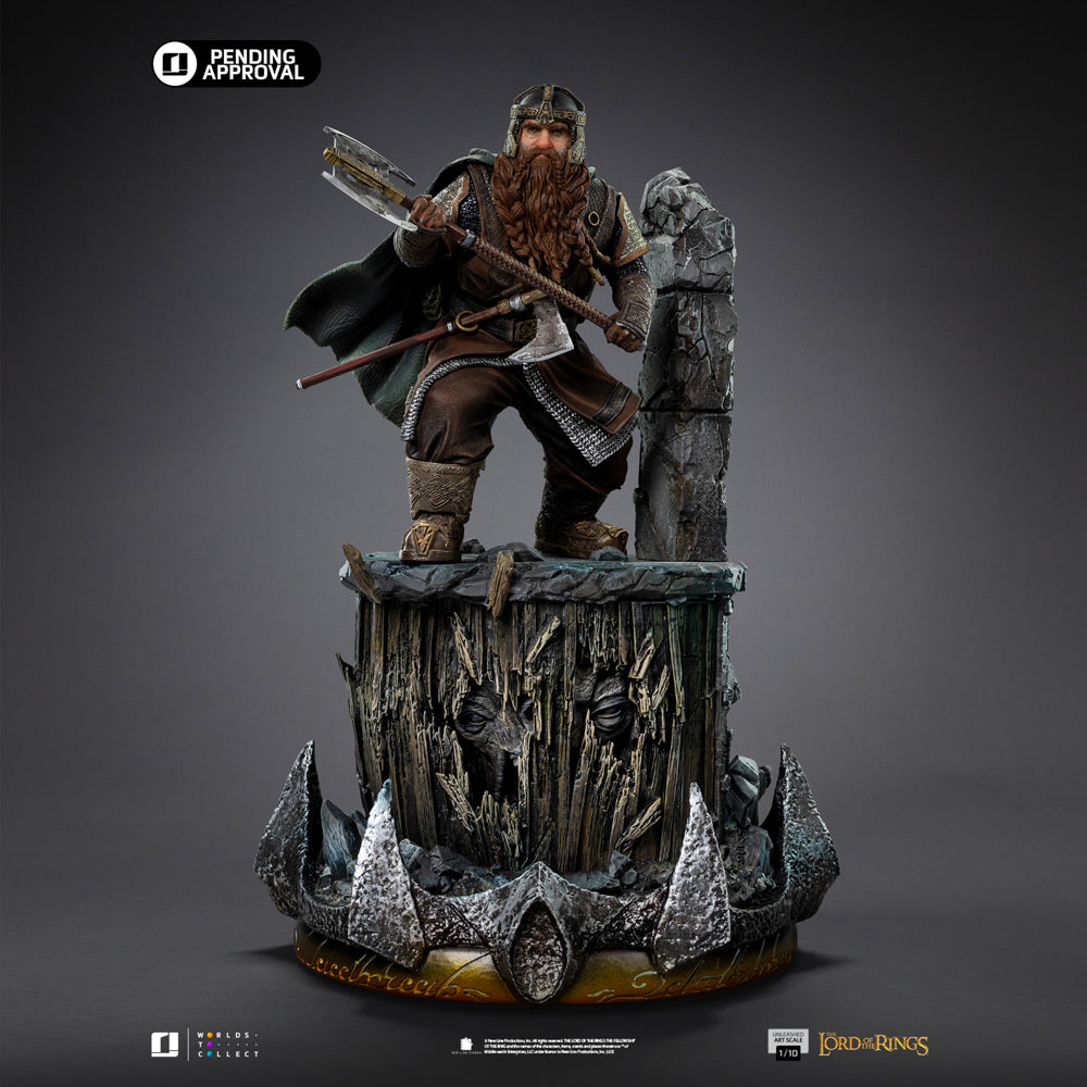 Pre-Order - Statue Gimli Unleashed - The Lord of the Rings - Art Scale 1/10 - Iron Studios