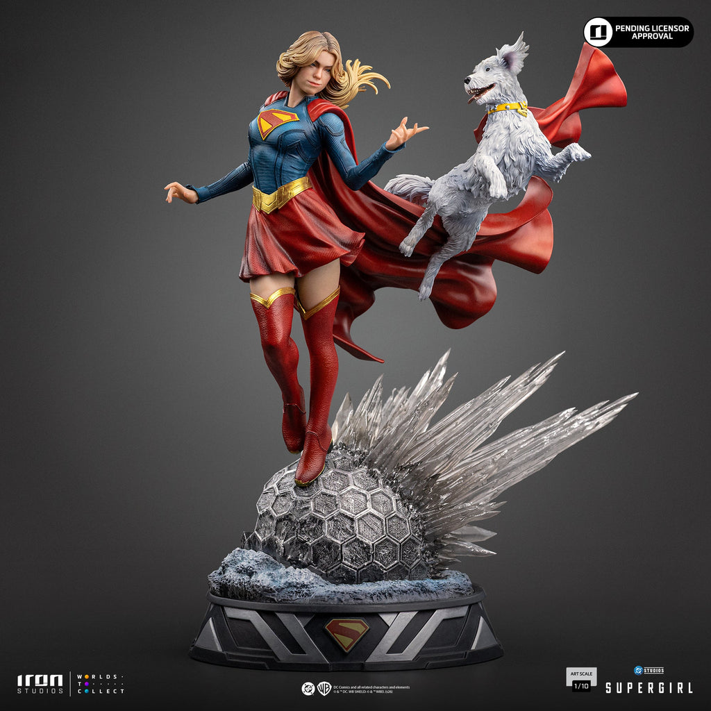 Pre-Order - Supergirl & Krypto - Supergirl Movie - Art Scale 1/10