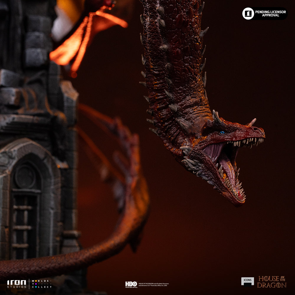 Pre-Order - Caraxes - House of the Dragon - Icons - Iron Studios