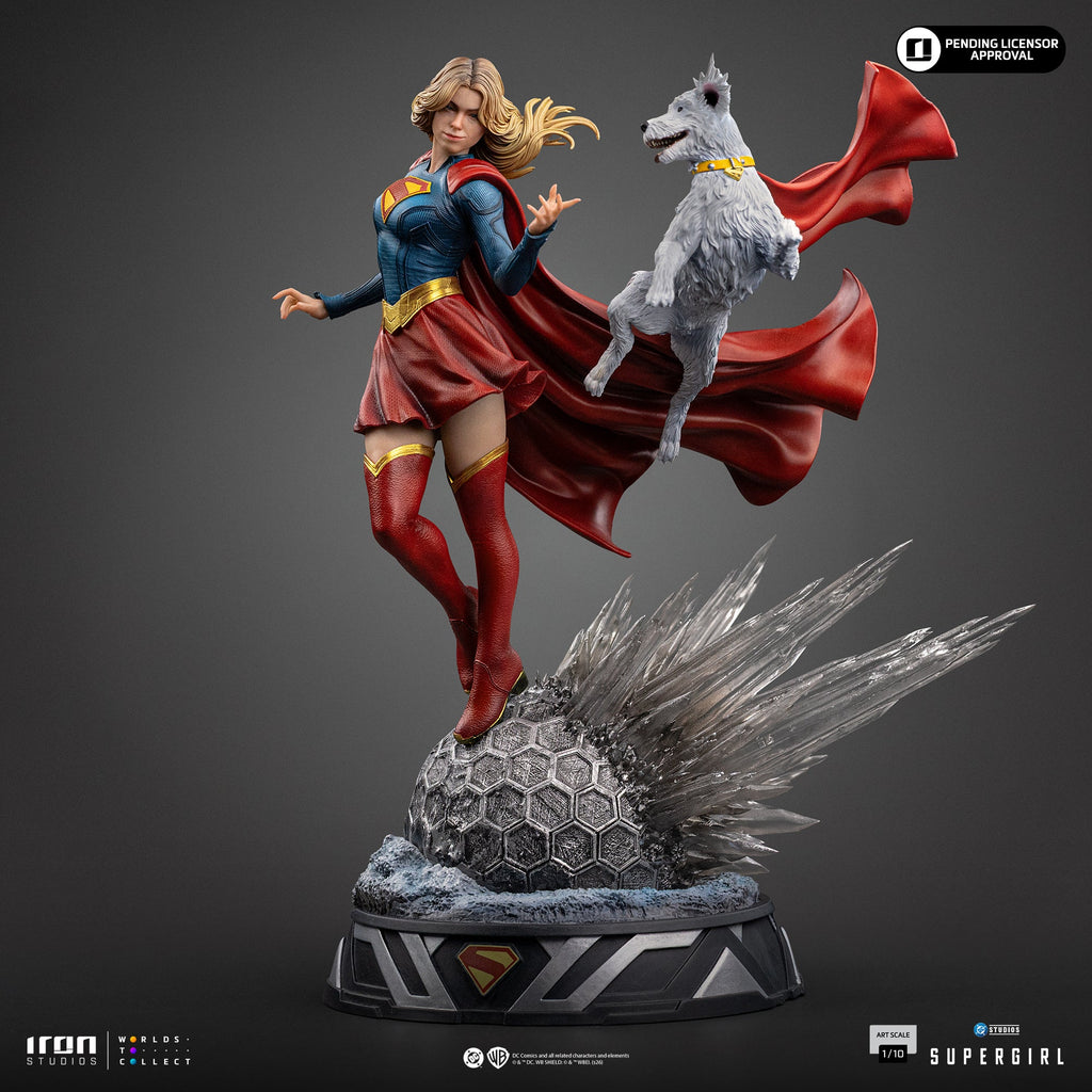 Pre-Order - Supergirl & Krypto - Supergirl Movie - Art Scale 1/10