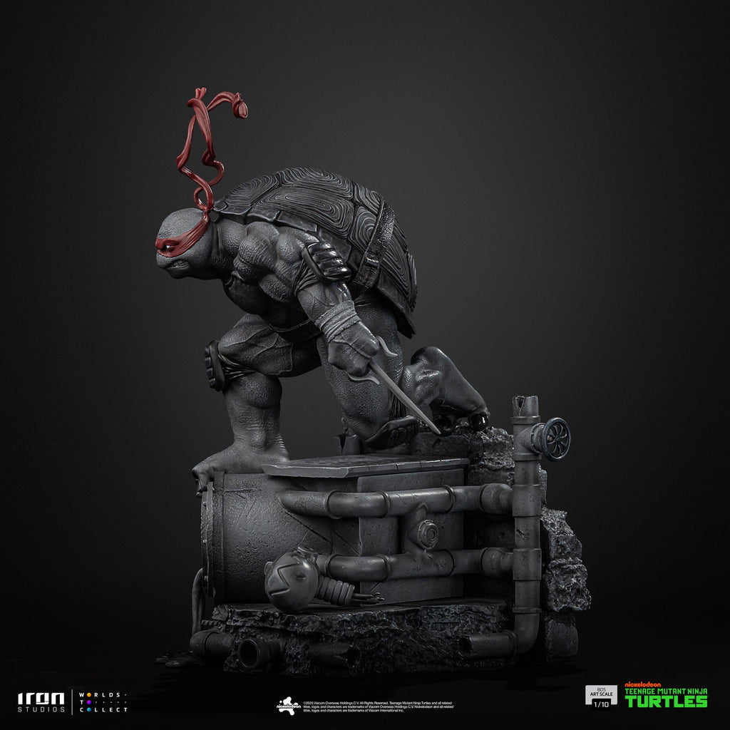 Pre-Order - Statue Raphael (Black and White Variant) - Teenage Mutant Ninja Turtles - BDS Art Scale 1/10 - Iron Studios