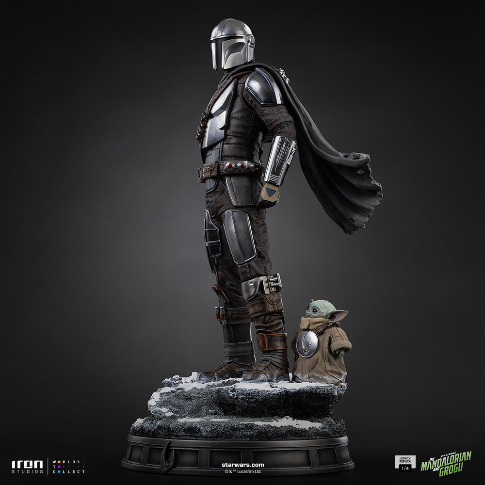 Pre-Order - Statue The Mandalorian and Grogu - The Mandalorian Movie - Legacy Replica 1/4