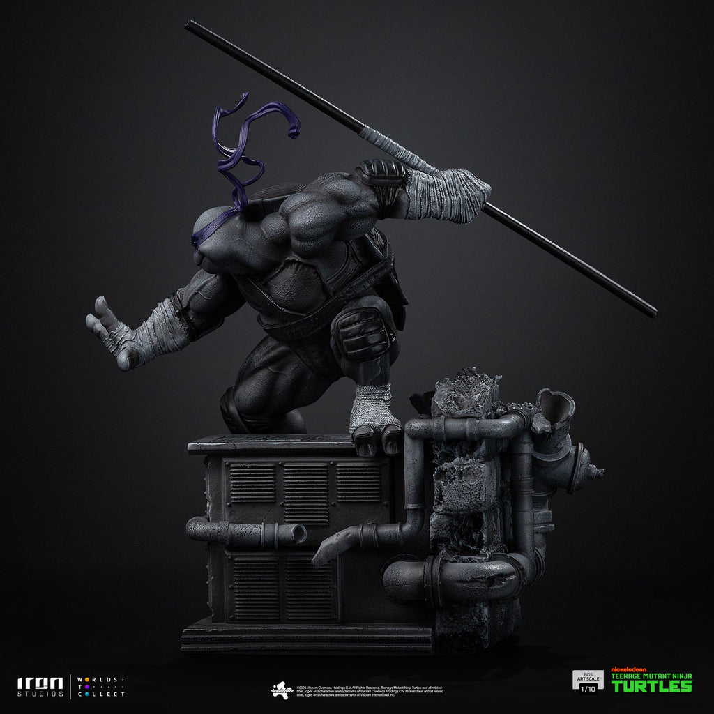 Pre-Order - Statue Donatello (Black and White Variant) - Teenage Mutant Ninja Turtles - BDS Art Scale 1/10 - Iron Studios