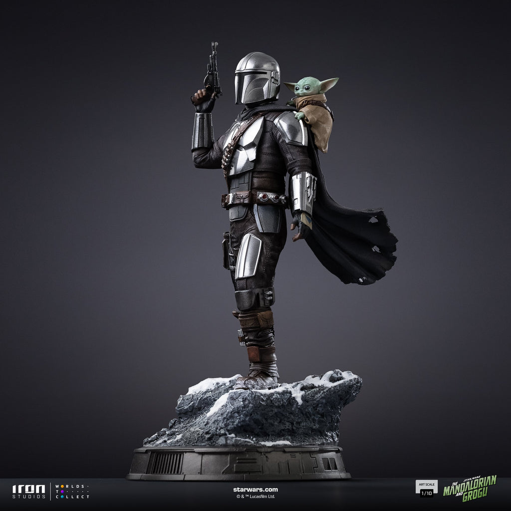 Pre-Order - Statue Mandalorian and Grogu - The Mandalorian and Grogu Movie - Art Scale 1/10 - Iron Studios