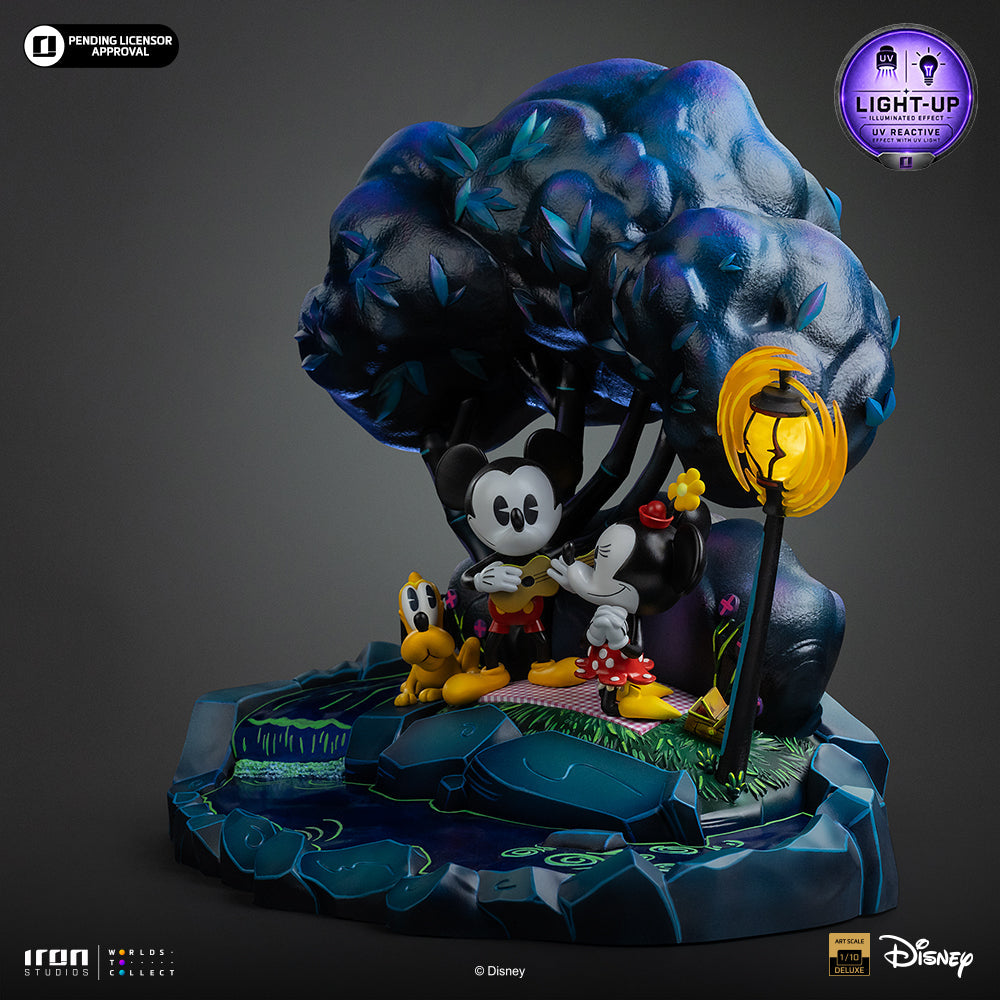 Pre-Order - Statue Mickey, Minnie and Pluto's Day at the Park  - Disney Classics - Deluxe Art Scale 1/10