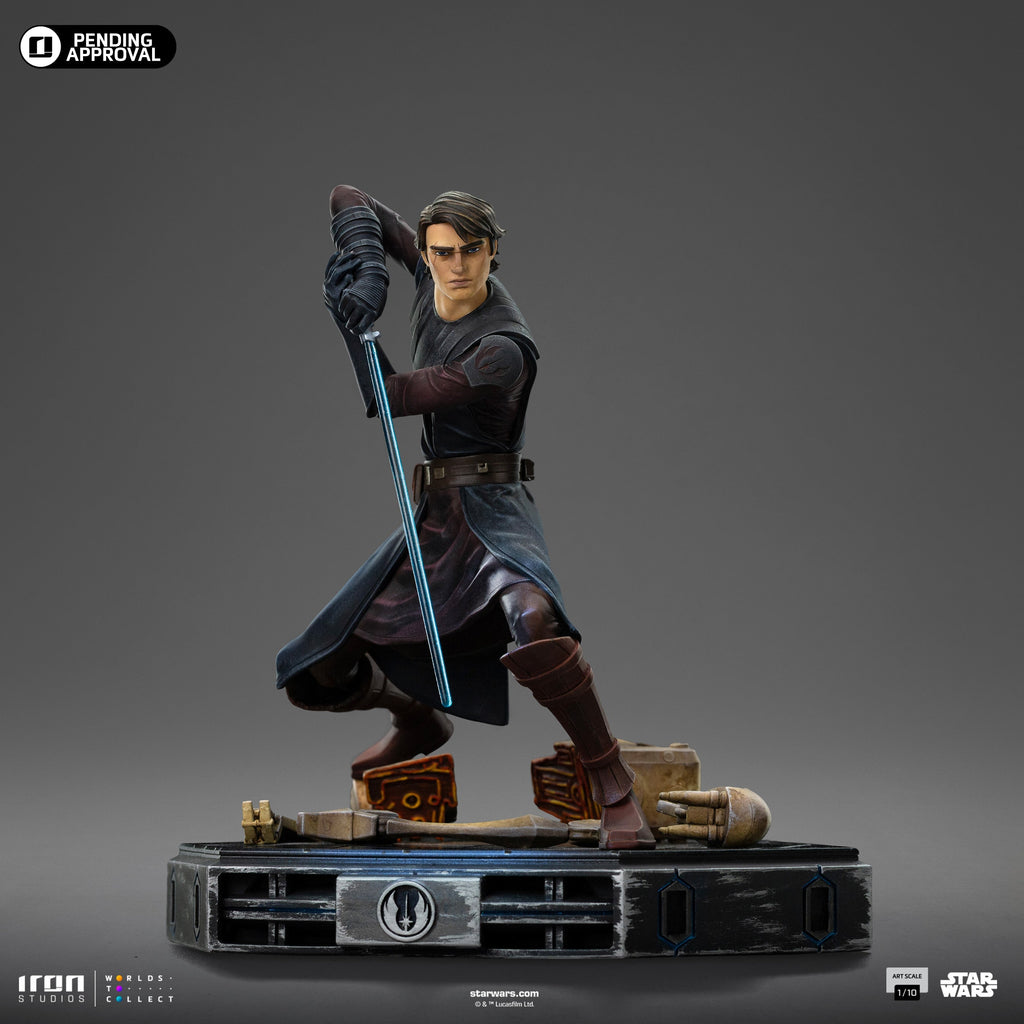 Statue Anakin Skywalker - Star Wars: Clone Wars - Art Scale 1/10 - Iron Studios