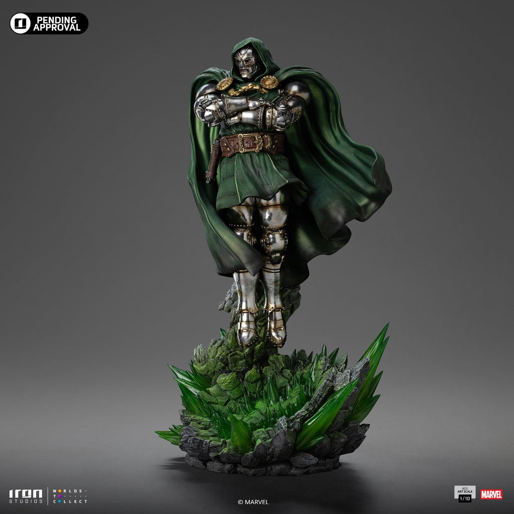 Statue Doctor Doom - Infinity Gauntlet Diorama - Art Scale 1/10 - Iron Studios