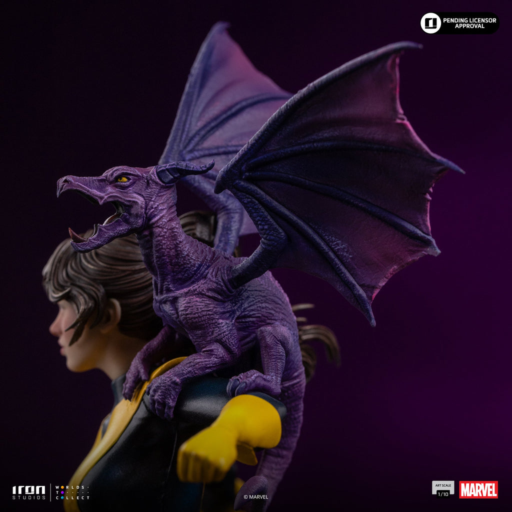 Pre-Order - Statue Kitty Pryde & Lockheed - X-Men Comics - BDS Art Scale 1/10 - Iron Studios