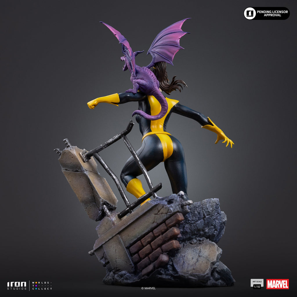 Pre-Order - Statue Kitty Pryde & Lockheed - X-Men Comics - BDS Art Scale 1/10 - Iron Studios