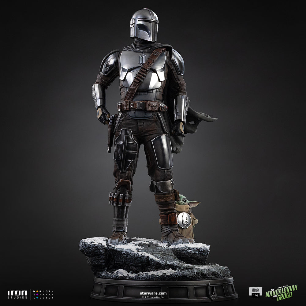 Pre-Order - Statue The Mandalorian and Grogu - The Mandalorian Movie - Legacy Replica 1/4