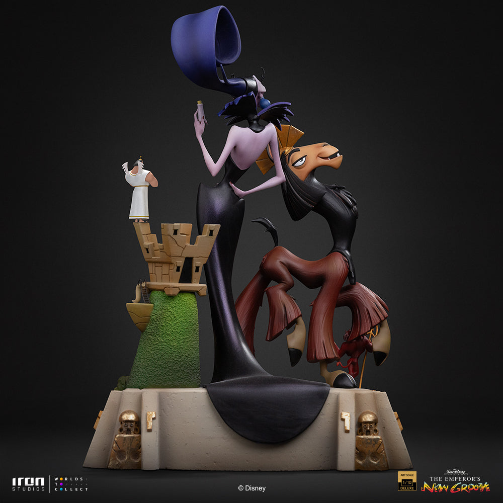 Pre-Order - Statue Kuzko and Yzma - The Emperor's New Groove - Deluxe Art Scale 1/10 - Iron Studios