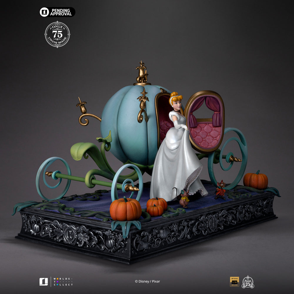Pre-Order - Statue Cinderella Deluxe (75th Year Anniversary Version) - Disney Classics - Art Scale 1/10 - Iron Studios