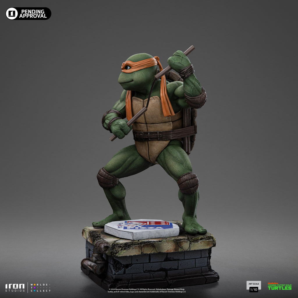 Statue Michelangelo - TMNT Movie - Art Scale 1/10 - Iron Studios