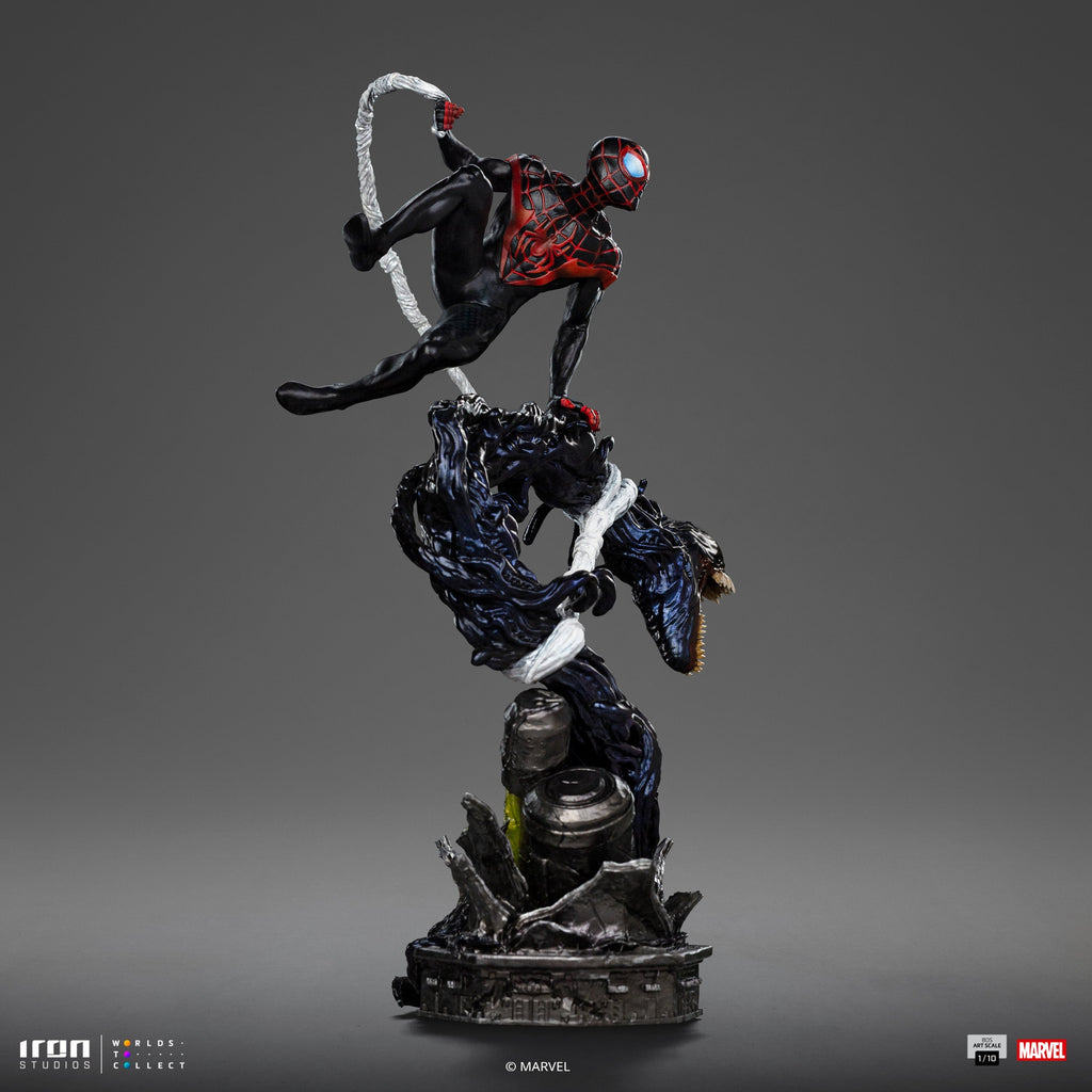 Statue Miles Morales - Spider-Man vs Villains Diorama - BDS Art Scale 1/10 - Iron Studios