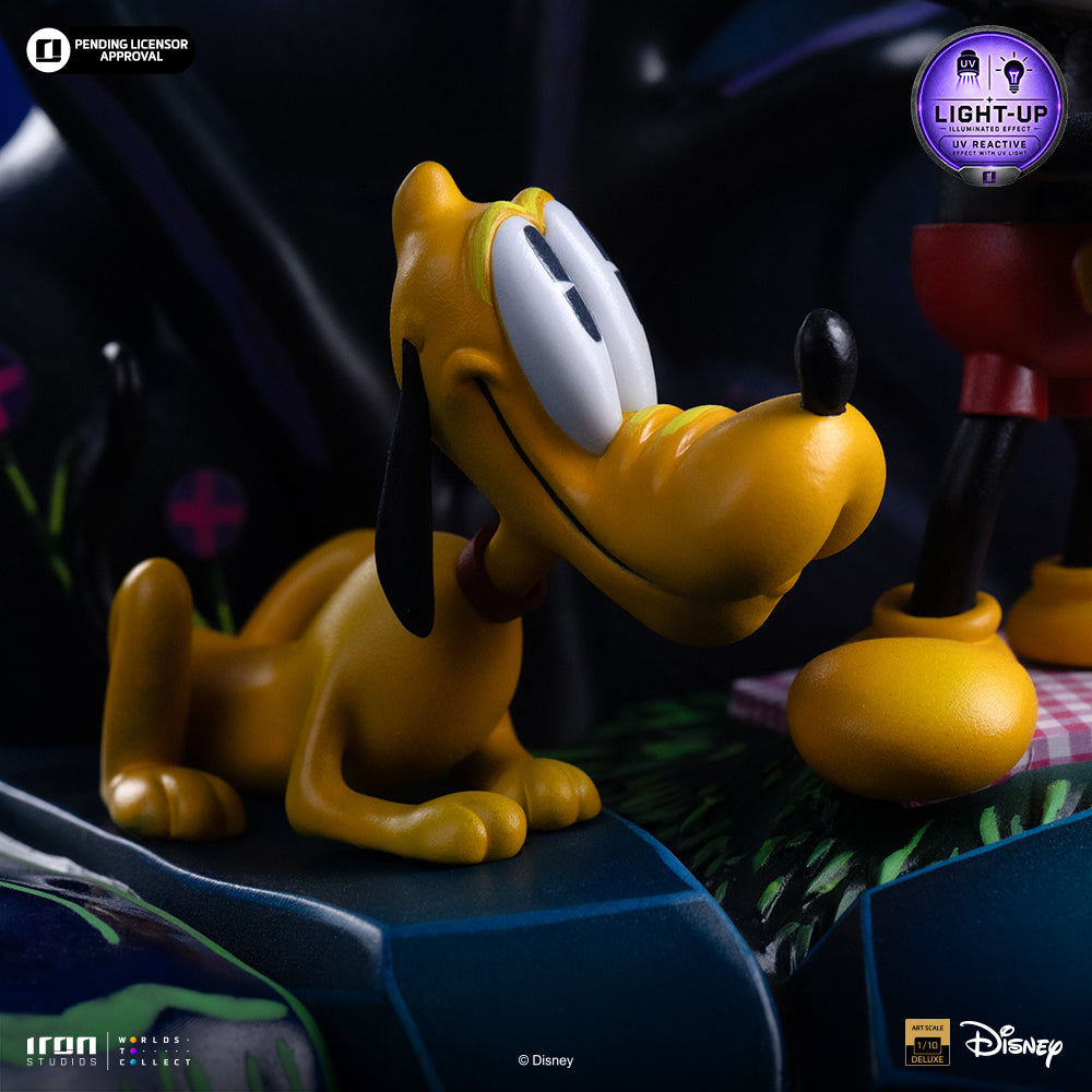 Pre-Order - Statue Mickey, Minnie and Pluto's Day at the Park  - Disney Classics - Deluxe Art Scale 1/10