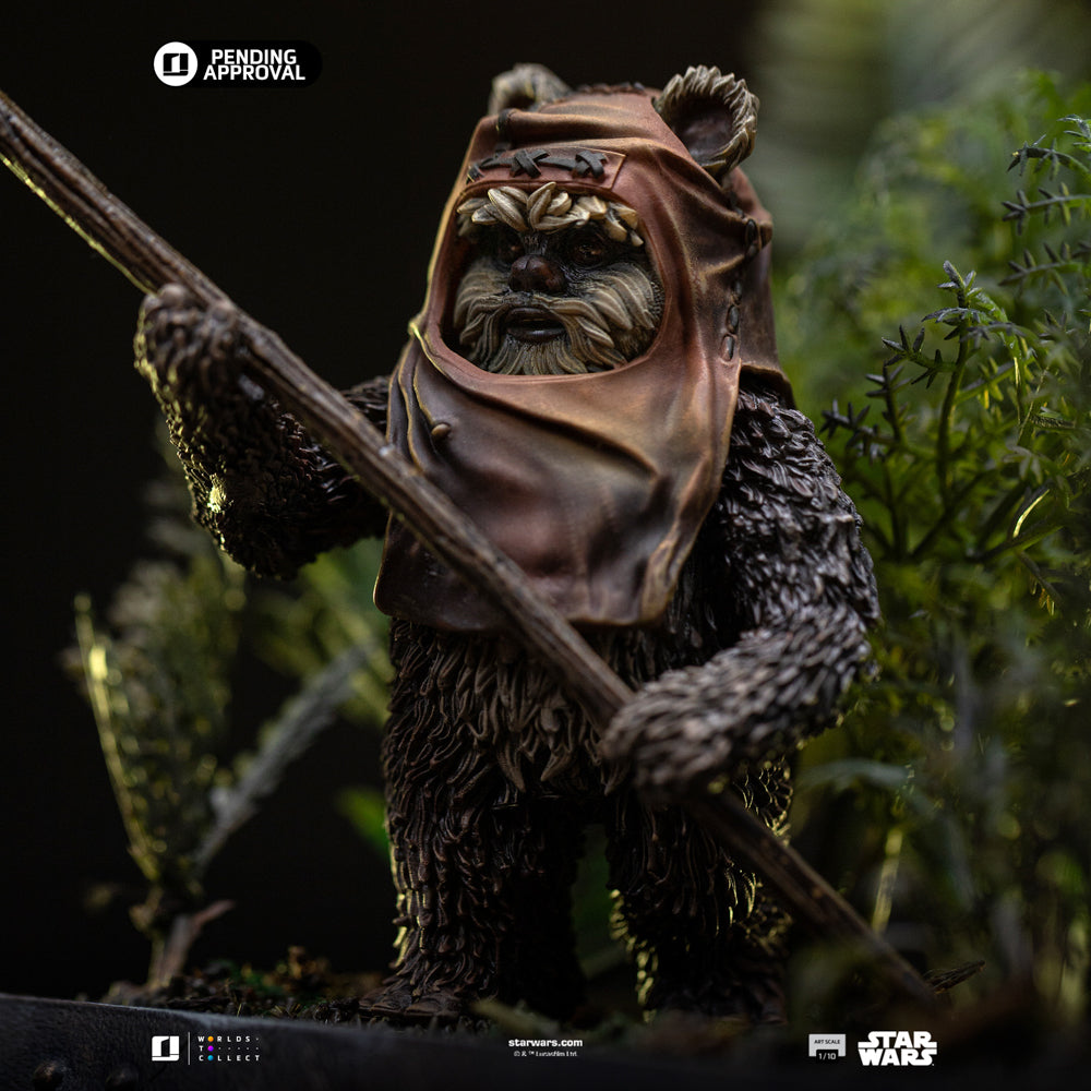 Pre-Order - Statue Leia and Wicket  -  Star Wars Episode VI - Art Scale 1/10 - Iron Studios