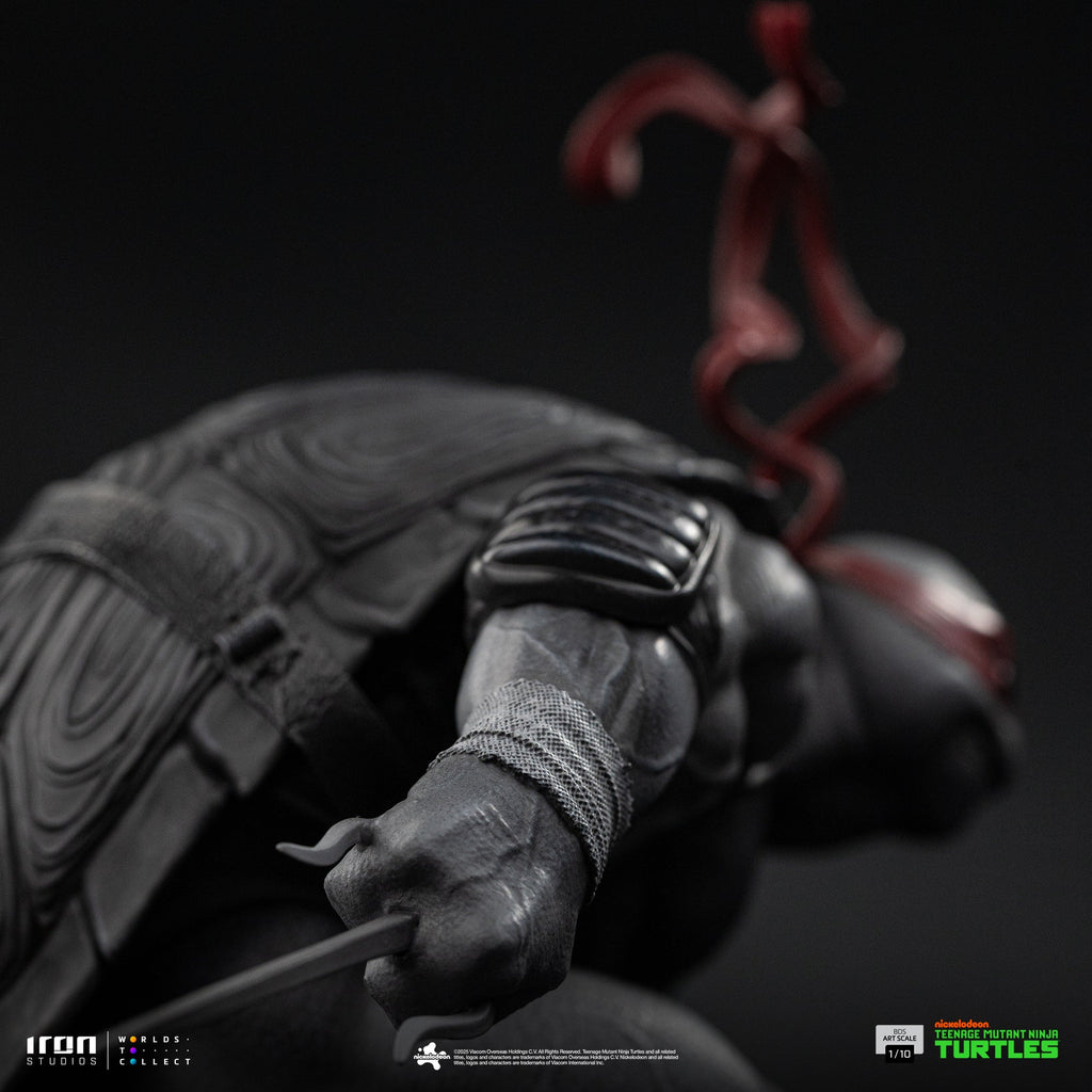 Pre-Order - Statue Raphael (Black and White Variant) - Teenage Mutant Ninja Turtles - BDS Art Scale 1/10 - Iron Studios