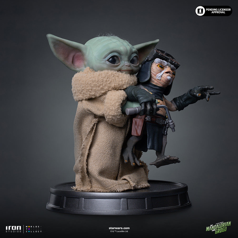 Pre-Order - Statue Grogu No Squeezy - Mandalorian and Grogu Movie - Grogu Collection - Iron Studios