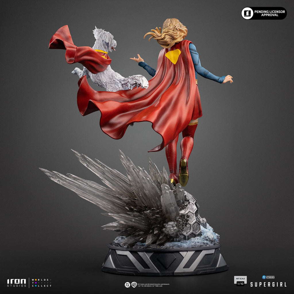 Pre-Order - Supergirl & Krypto - Supergirl Movie - Art Scale 1/10