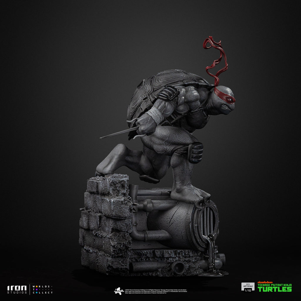 Pre-Order - Statue Raphael (Black and White Variant) - Teenage Mutant Ninja Turtles - BDS Art Scale 1/10 - Iron Studios