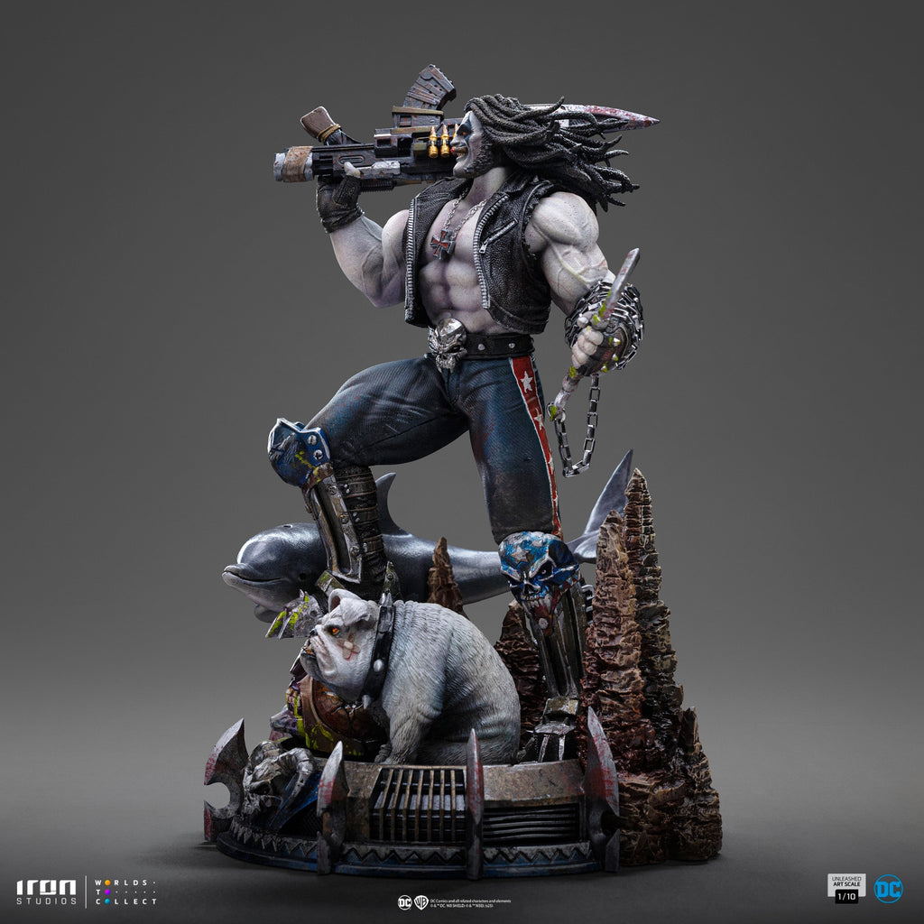 Pre-Order -  Statue Lobo Unleashed - DC Comics - Art Scale 1/10 - Iron Studios