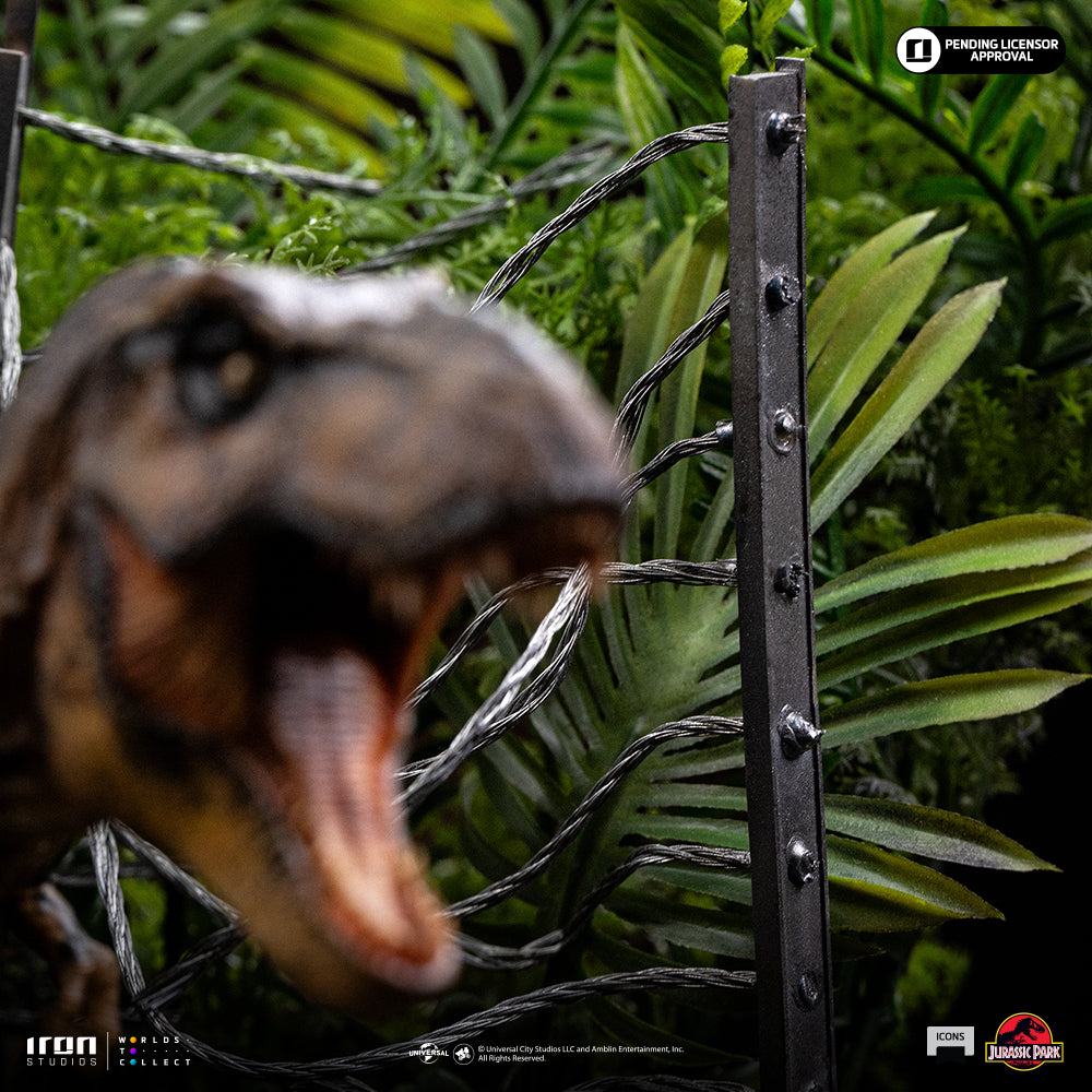 Pre-Order - T-Rex Breakout Set A - Jurassic Park - Icons - Iron Studios