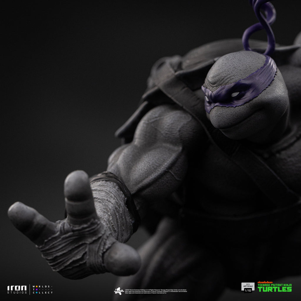 Pre-Order - Statue Donatello (Black and White Variant) - Teenage Mutant Ninja Turtles - BDS Art Scale 1/10 - Iron Studios