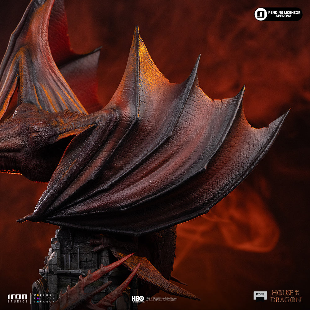 Pre-Order - Caraxes - House of the Dragon - Icons - Iron Studios
