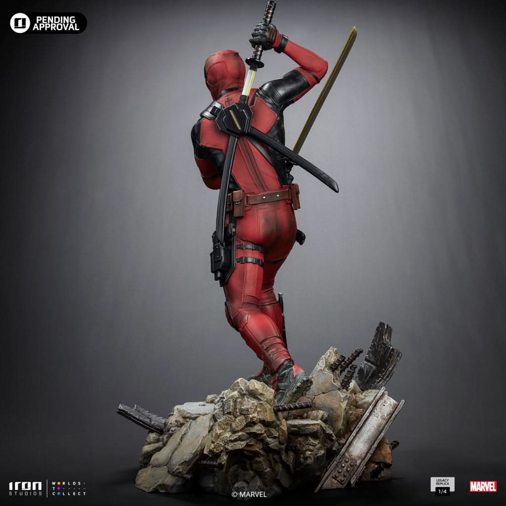 Statue Deadpool - Deadpool & Wolverine - Legacy Replica 1/4 - Iron Studios