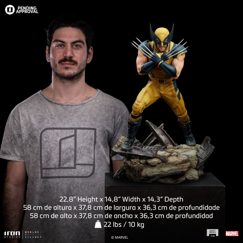 Statue Wolverine - Deadpool & Wolverine - Legacy Replica 1/4 - Iron Studios