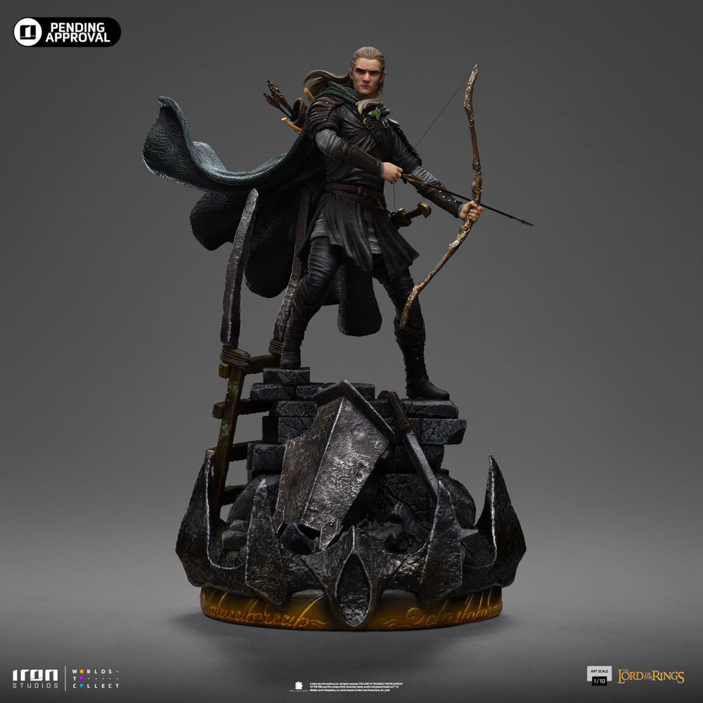 Pre-Order - Statue Legolas Unleashed - the Lord of the Rings - Art Scale 1/10 - Iron Studios