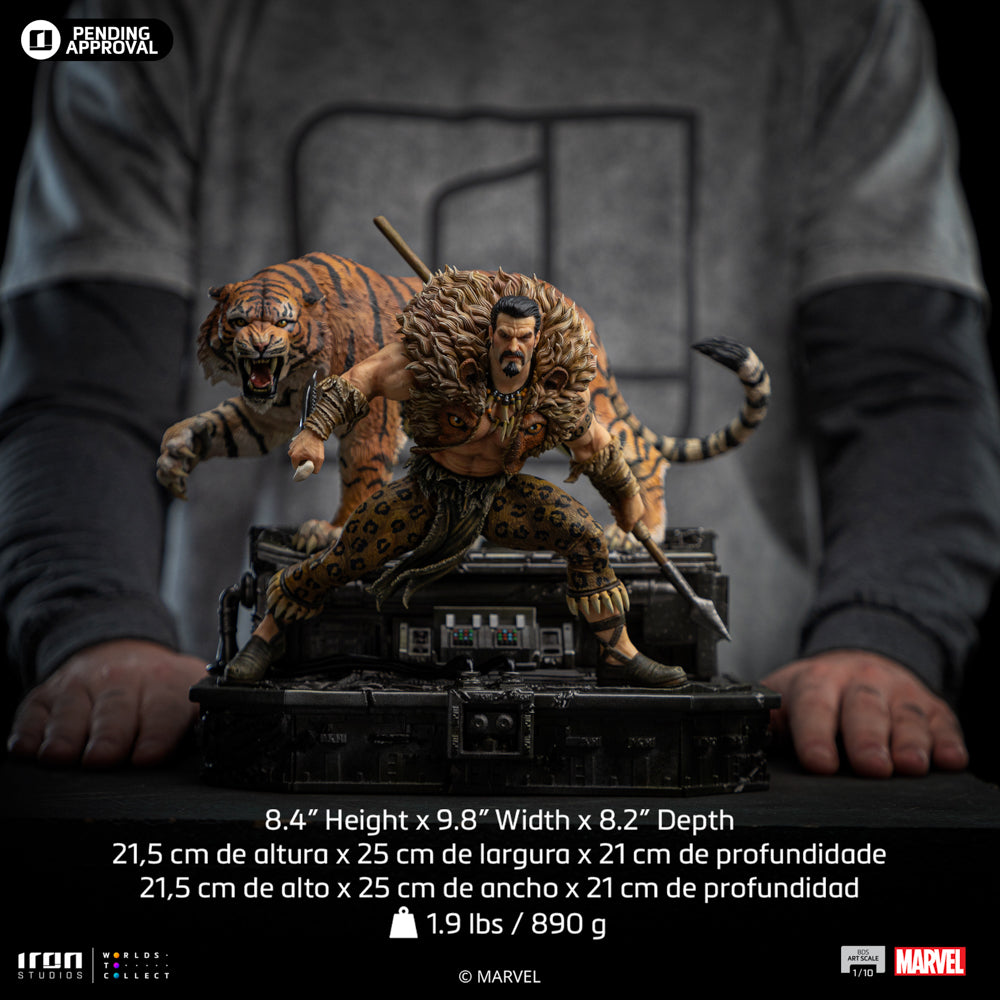 Pre-Order - Statue Kraven - Spider-Man vs Villains Diorama - BDS Art Scale 1/10 - Iron Studios