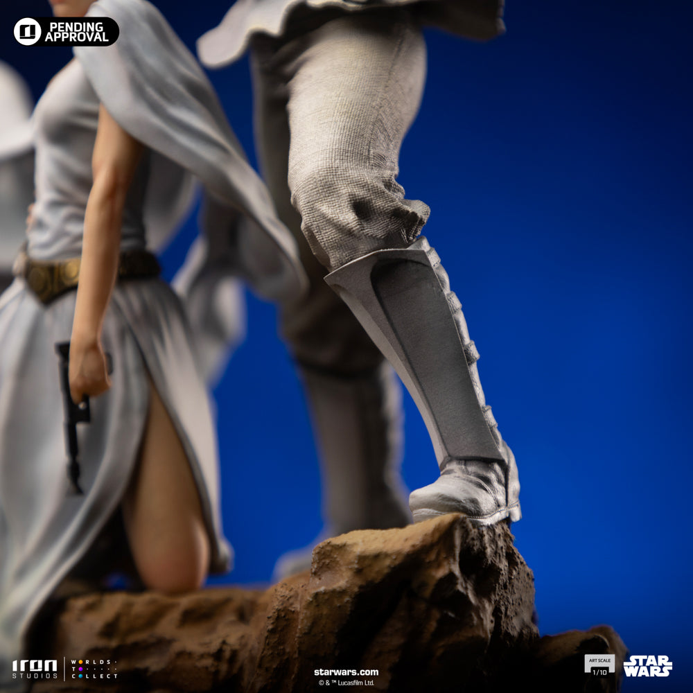 Statue Luke and Leia - Star Wars - Art Scale 1/10 - Iron Studios