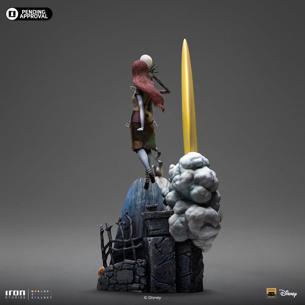 Statue Jack and Sally - Nightmare Before Christmas - Deluxe Art Scale 1/10 - Iron Studios