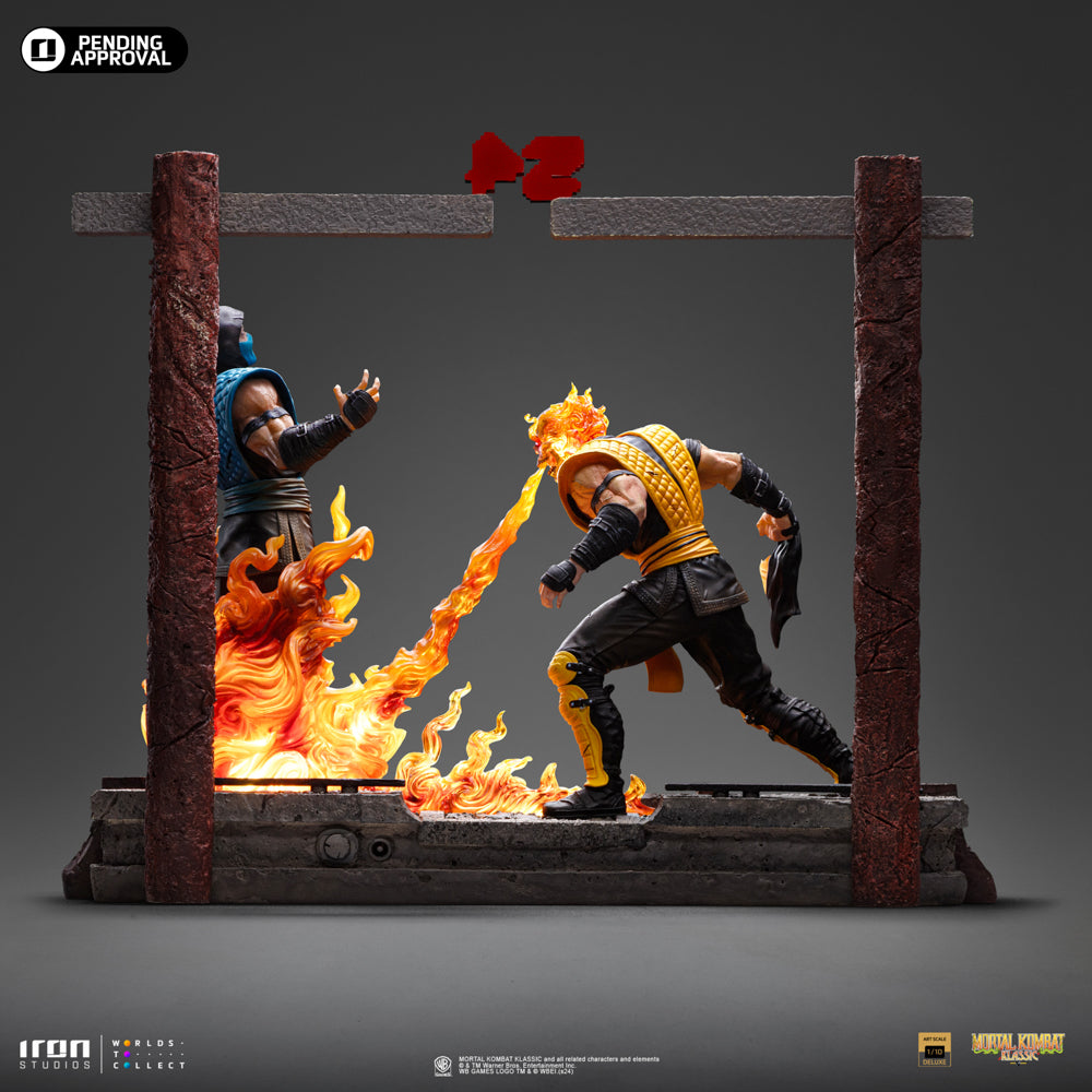 Statue Scorpion Fatality - Mortal Kombat - Art Scale 1/10 - Iron Studios
