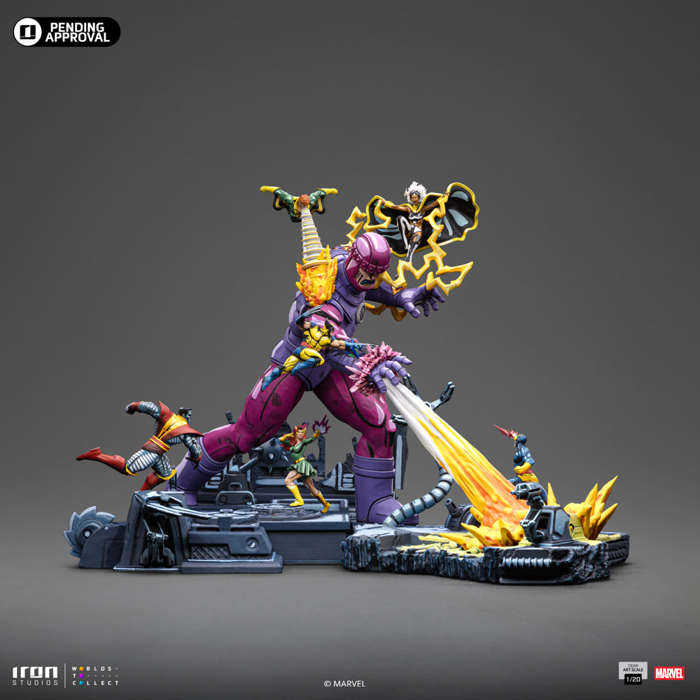 Pre-Order - Statue X-Men Danger Room Diorama A (Comics Color Variant) - Demi Art Scale 1/20 - Iron Studios