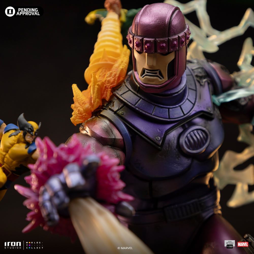 Pre-Order - Statue X-Men Danger Room Diorama A - Demi Art Scale 1/20 - Iron Studios