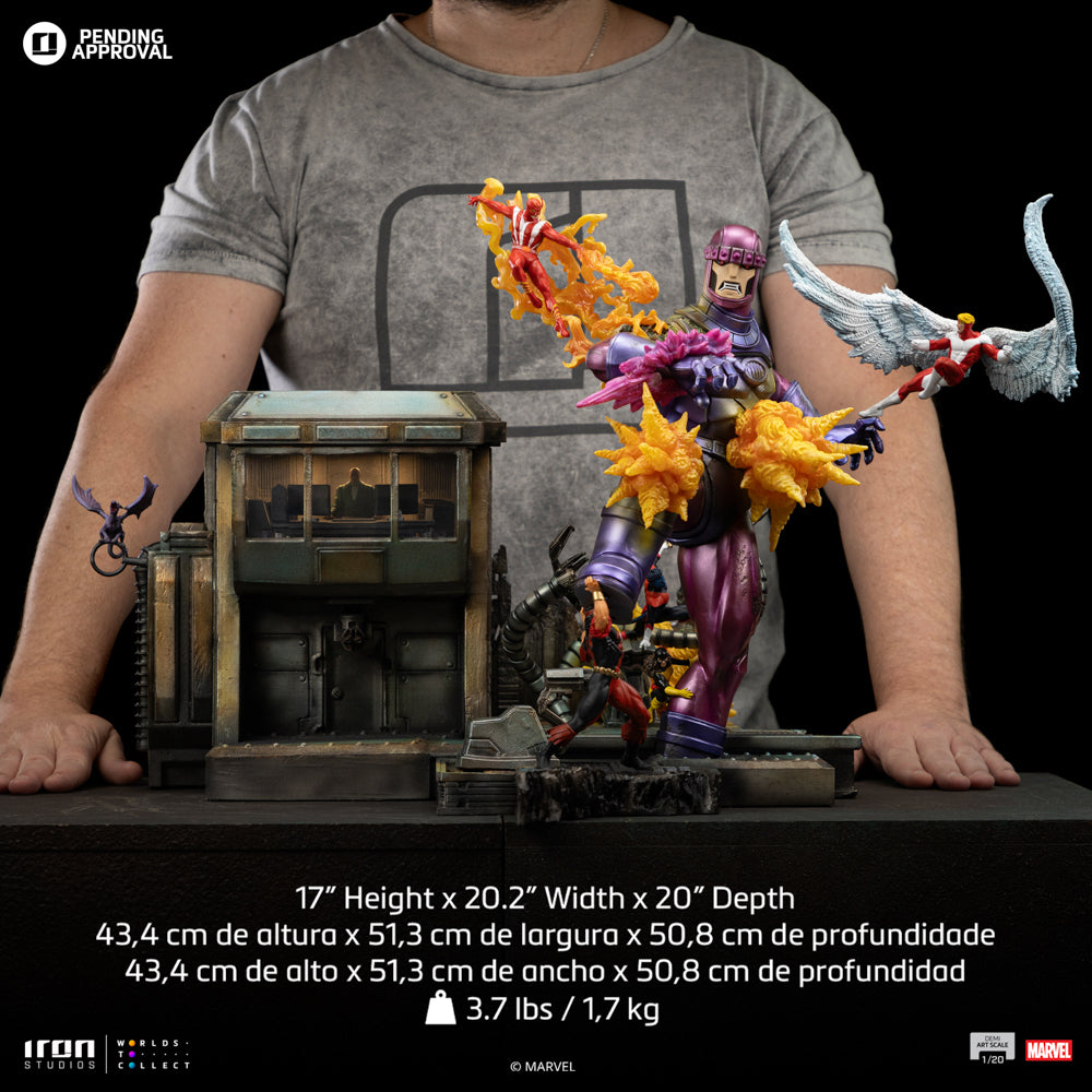 Statue X-Men Danger Room B - X-Men - Demi Art Scale 1/20 - Iron Studios