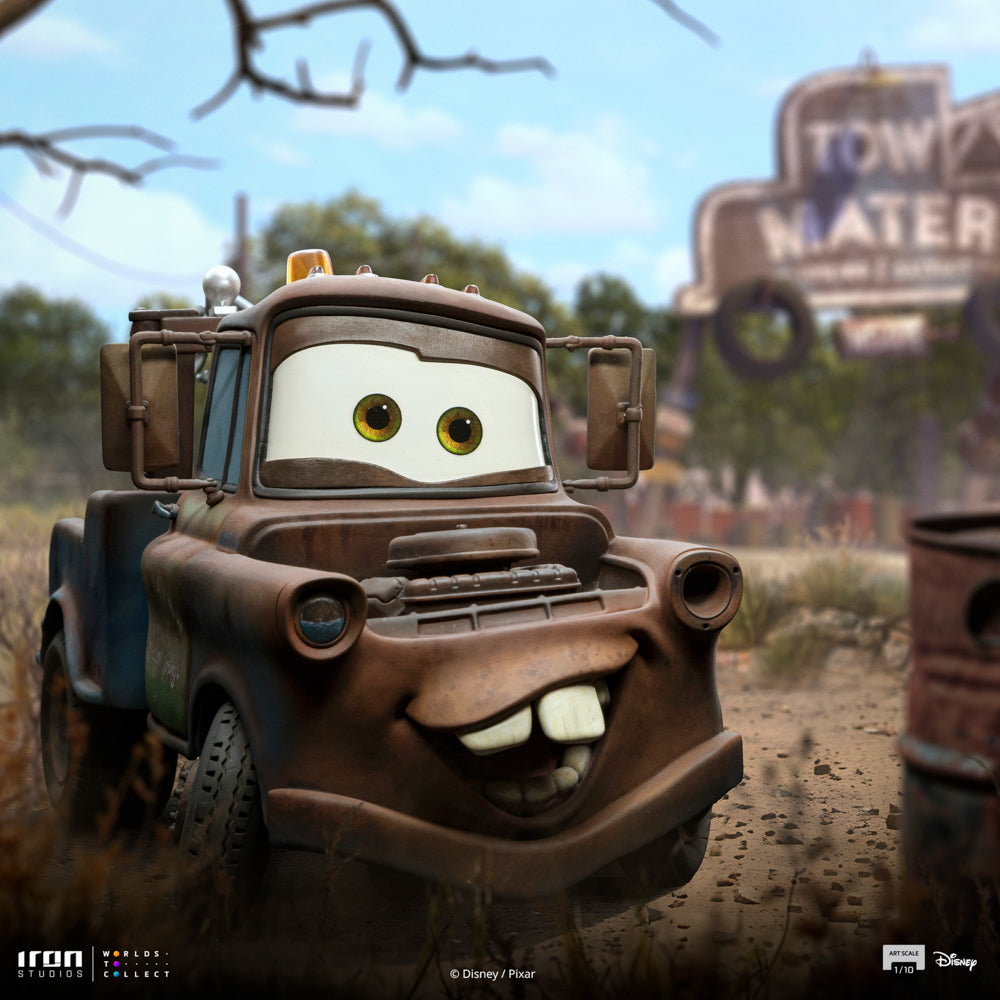 Pre-Order - Statue Tow Mater - Cars - Art Scale 1/10 - Iron Studios