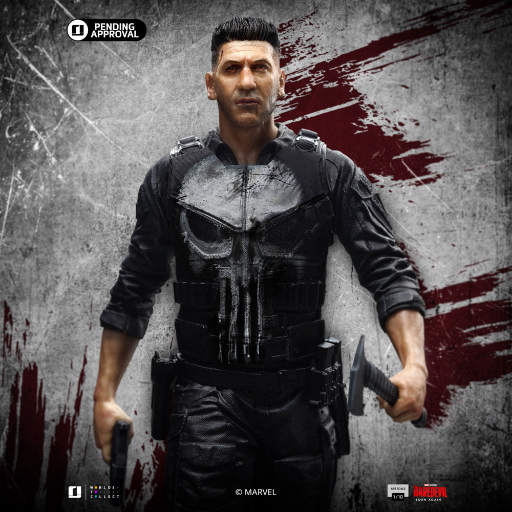 Statue Punisher - Daredevil: Born Again - Art Scale 1/10 - Iron Studios