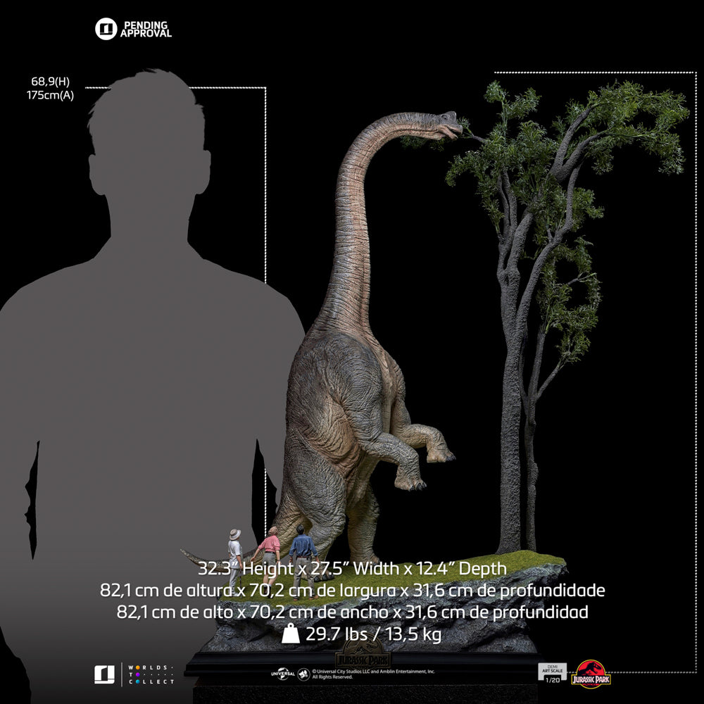 Pre-Order - Statue Welcome to Jurassic Park (Special Edition) - Jurassic Park - Demi Art Scale 1/20 - Iron Studios