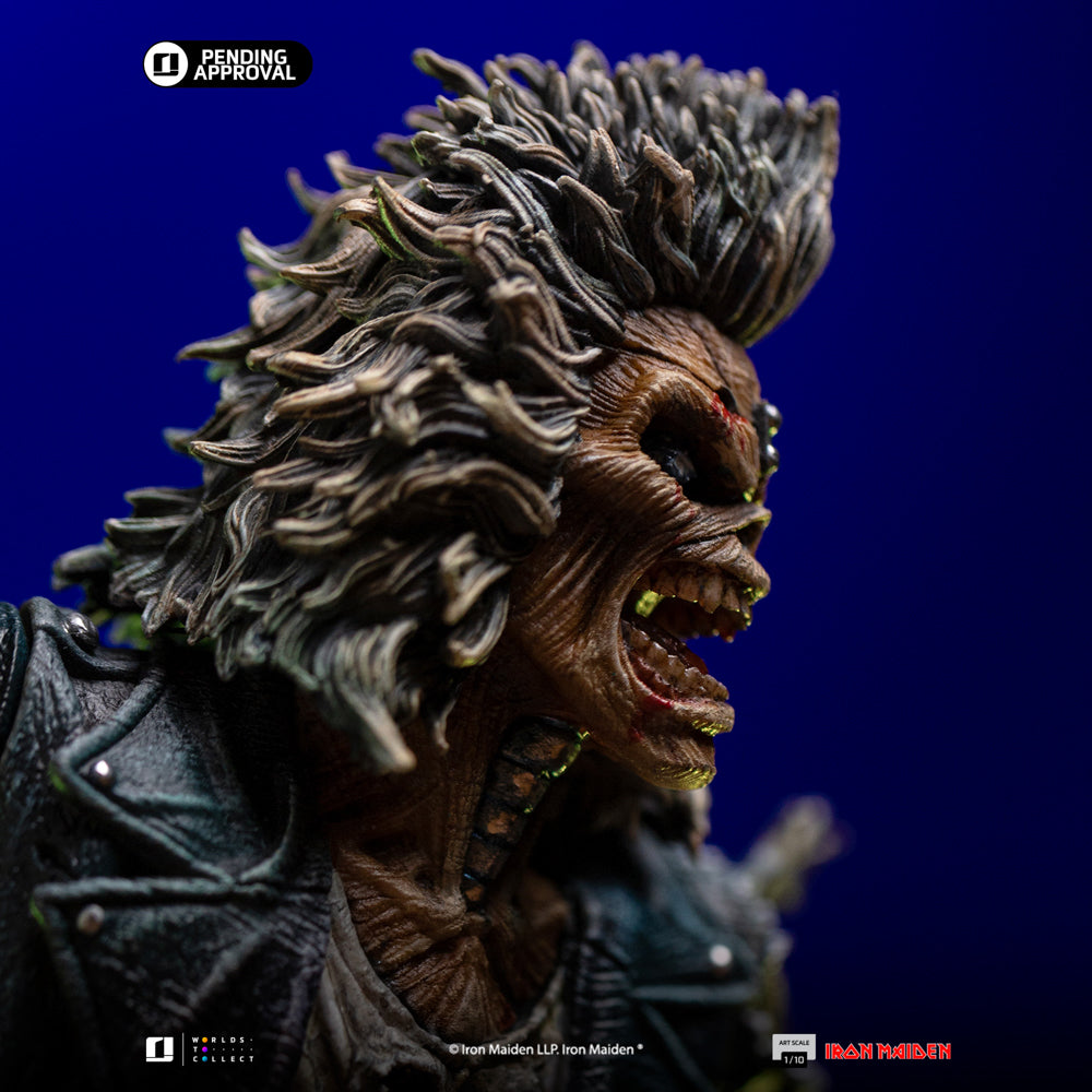 Pre-Order - Statue Eddie (50th Year Anniversary) - Iron Maiden - Art Scale 1/10 - Iron Studios