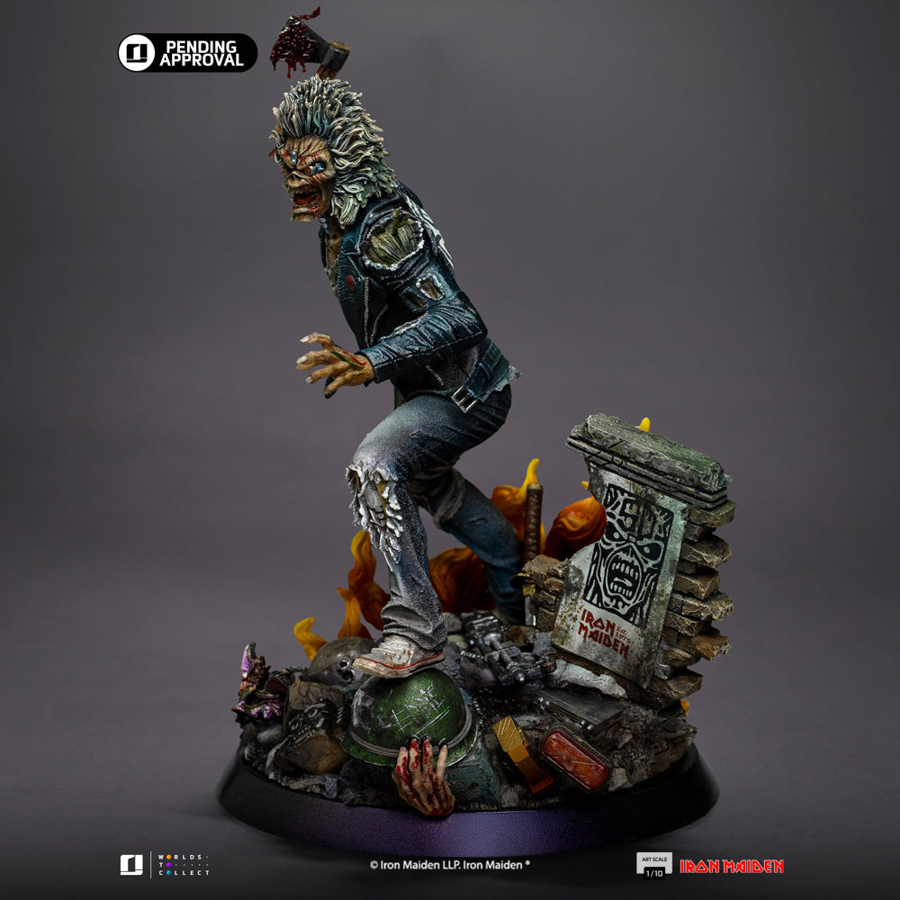 Pre-Order - Statue Eddie (50th Year Anniversary) - Iron Maiden - Art Scale 1/10 - Iron Studios