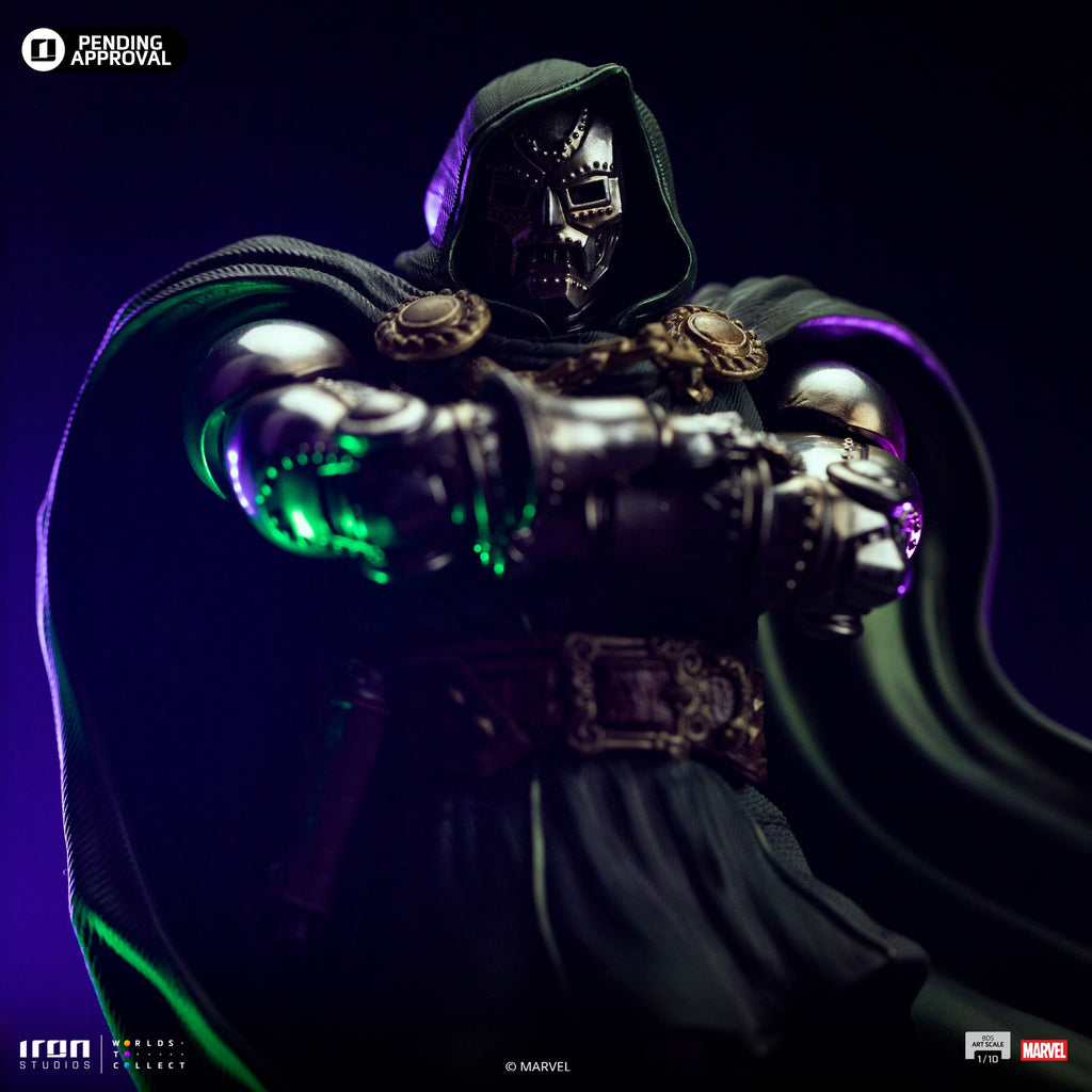 Statue Doctor Doom - Infinity Gauntlet Diorama - Art Scale 1/10 - Iron Studios