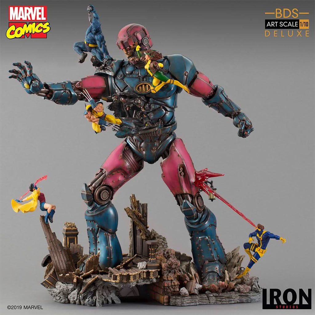 Statue Sentinel Vs X-Men #1 - Marvel Comics - Art Scale 1/10 - Iron Studios