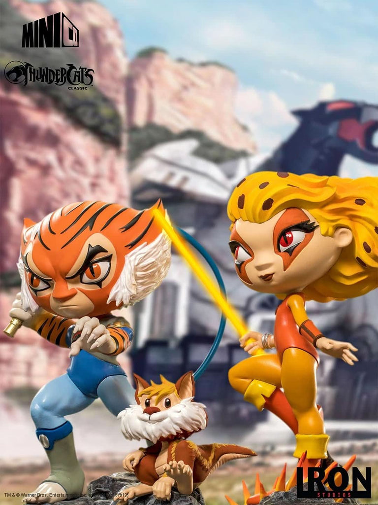 Statue Cheetara and Snarf - Thundercats - Minico - Iron Studios